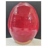 Signed clay pottery Ben Owen III 8" high