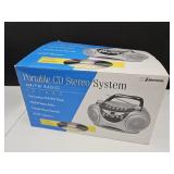 Emerson portable CD stereo system