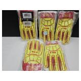 5 NEW Pair SM Ringer MECHANIC Work Gloves
