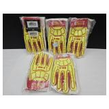 5 NEW Pair SM  Ringer MECHANIC Work Gloves