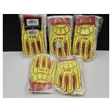 5 NEW Pair SM Ringer MECHANIC Work Gloves