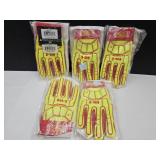 5 NEW Pair SM  Ringer MECHANIC Work Gloves