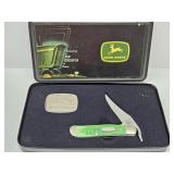 Case XX Knife w John Deere Tin