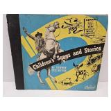 Cowboy Tex Ritter Childrens Songs Records
