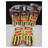 5 NEW Pair XL  Ringer MECHANIC Work Gloves