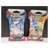 2 Packs SEALED Scarlet & Violet Pokemon Cards