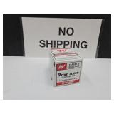 9mm  50 Rounds Gun Ammo