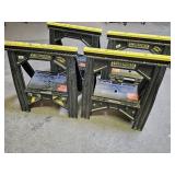 4  Folding Saw Horses