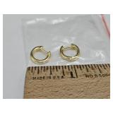 10KG Over Sterling Silver Earrings