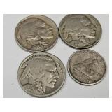 1913 D Buffalo + Nickels & 52 Silver Canada Dime