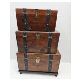 Wood Nesting Boxes 12" , 15" & 17 " wide