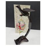 Beijing Hand Painted Eggs w/Stand & Box