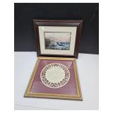 Norman Rockwell & Framed Psalm 23