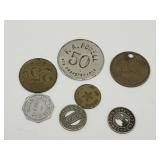 1914- 1950 VTG Trade & Bus Tokens