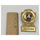 VTG Civil Defense Police Lieutenant Badge New York