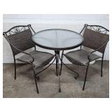 Patio Table with 2 Chairs 28" wide