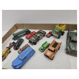 Nice Vintage Toy Trucks & Cars Military, Kiddie +