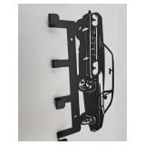 NEW Muscle Car Metal Flat Wall Key Holder 10"