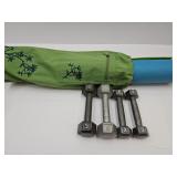5 LB & 3 LB Weights  & Yoga Mat
