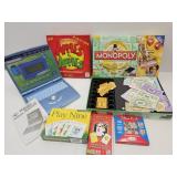 Lot of NEW Games Apples to Apples, Monopoly ++