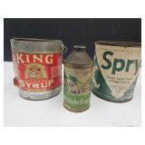 VTG Old Style Cone Top Beer Can & 1950