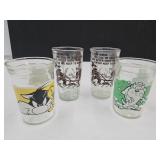 VTG H Is For Horse & Juice Glasses