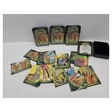 4 Tins 1993, 3 are Sealed Splatter Bowl Card Sets