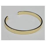 Gold over Jewelers Bronze Bangle