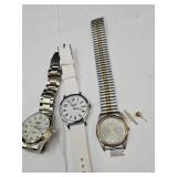 3 Mens Watches Speidel, Bosch & Pulsar  Untested