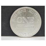 One Ounce Silver Round