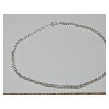 Silver Jewelers Bronze Byzantine Link Necklace