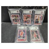Lot of 5 WNBA 2025 Panini INDIANA Fever Cards