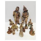 Black Americana Home Decor Clowns +