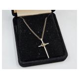 14K Gold Filled Cross Necklace