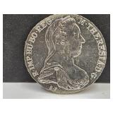 Austria Maria Theresa Silver AU  Round