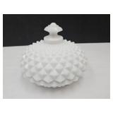 Westmoreland  Sawtooth Candy Dish w Lid