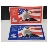 2003 US UNC Mint Coin Sets