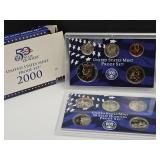 2000  U.S. Mint Proof Coin Set