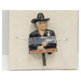 Vintage  Hopalong Cassidy Working Tin Toy