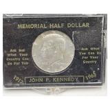 JFK Memorial Half Dollar Coin