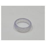 Carved Opalite Ring Sz 7