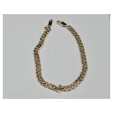 Figueroa Style Chain Bracelet Gold Tone