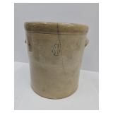 4 Gal Primitive Crock Has Cracks