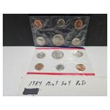 1984 UNC US Mint Proof Coin Set
