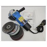 Angle Grinder with Sanding Disc