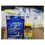 New Sealed Vitamin D3  & LOT Gum Care Floss