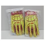 2 Pair Size Small Ringers Gloves