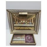 Last Supper Clock & Lighted Wall Picture