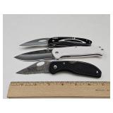Lot of 3 Pocket Knives