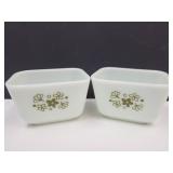 2 Spring Blossom Refrigerator Dishes #501